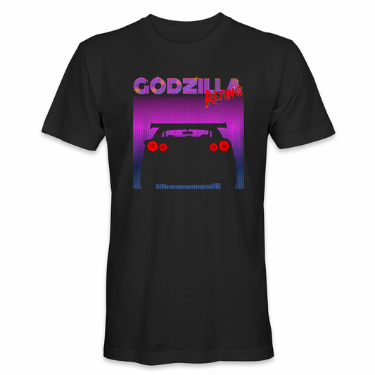 010 - Godzilla Returns - R34 GTR T-shirt