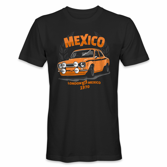 004 - Ford Escort 'Mexico'   - T-shirt