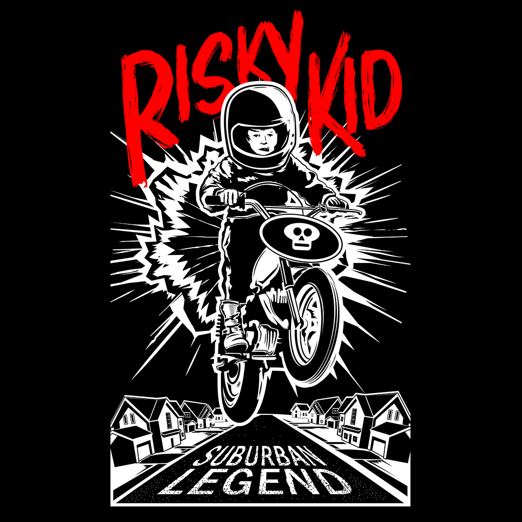 08 - Risky Kid, Suburban Legend - T-shirt