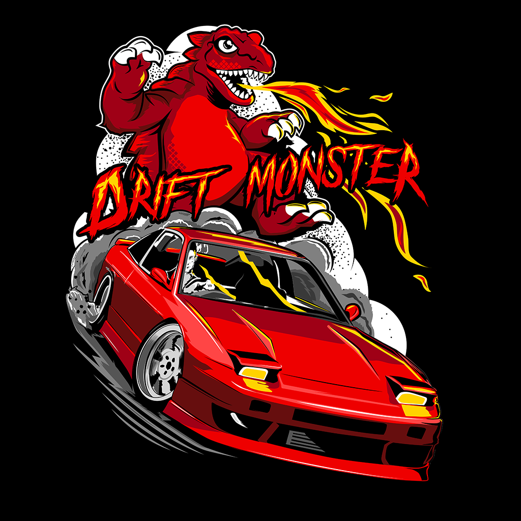 06 - Drift Monster 180SX T-Shirt