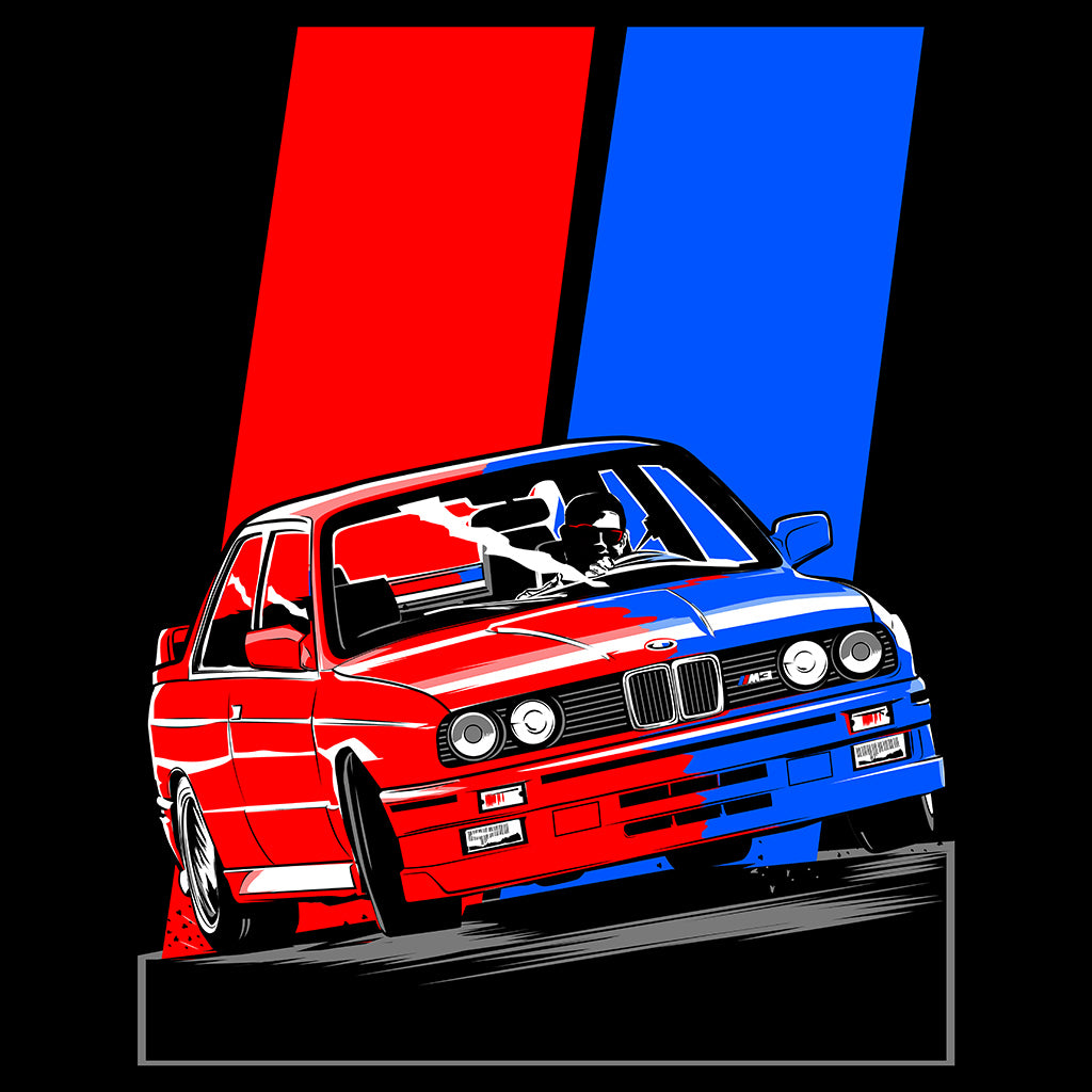 11 - M3 E30 BMW Icon Car - T-shirt