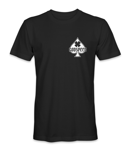 14 - Men's Short sleeve Vintage Cafe Racer 'Godspeed' T-Shirt